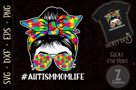 Autism Mom Life: Messy Bun & Sunglasses Design Review