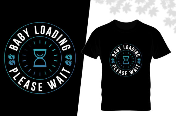 Baby Loading Please Wait Mom – A Thoughtful Embroidery Design for Modern Parenting Humor