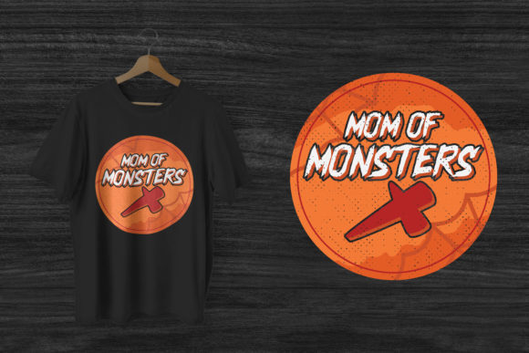 Halloween T-shirt Design Mom of Monsters Review