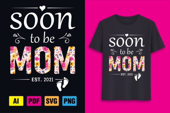 Soon to Be Mom: A Thoughtful Embroidery Design for Maternity Moments